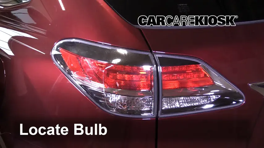 2013 Lexus RX450h 3.5L V6 Éclairage Feux de position arrière (remplacer ampoule)